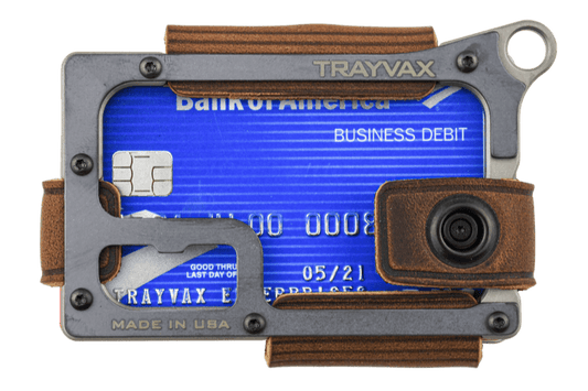 Contour Wallet - Titanium Mississippi Mud