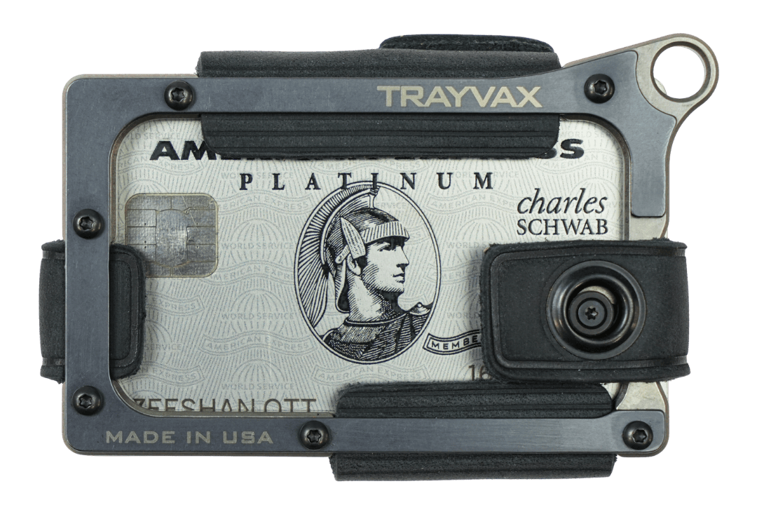 Contour Wallet - Titanium Stealth Black