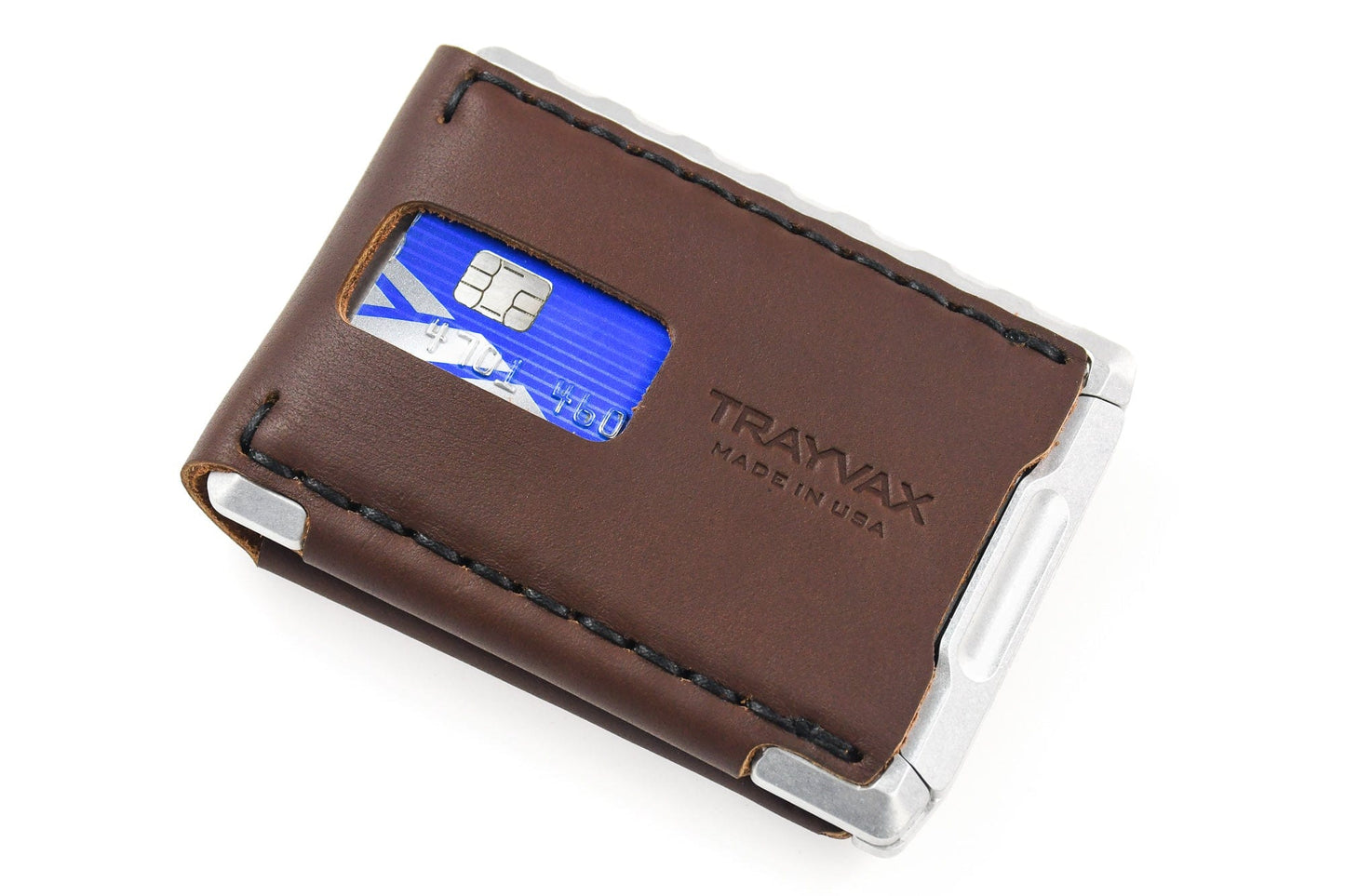 Venture Billfold - Raw Tumbled / Frontier Brown