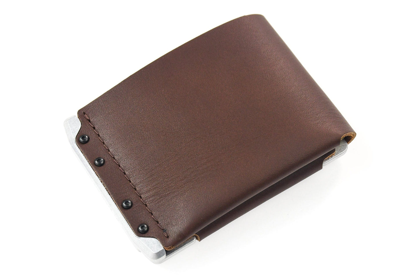 Venture Billfold - Raw Tumbled / Frontier Brown