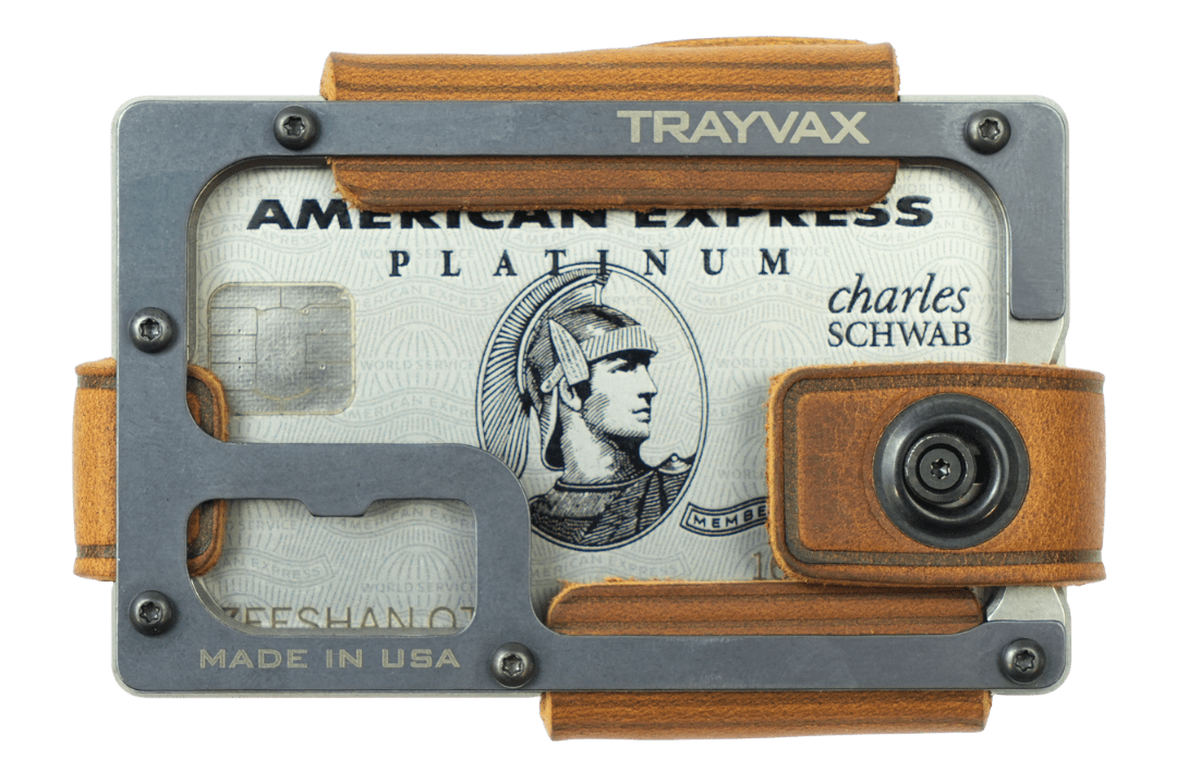 Contour Lite Wallet - Titanium Tobacco Brown