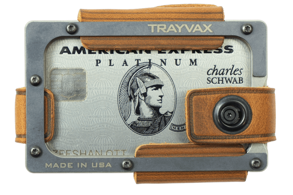 Contour Lite Wallet - Titanium Tobacco Brown