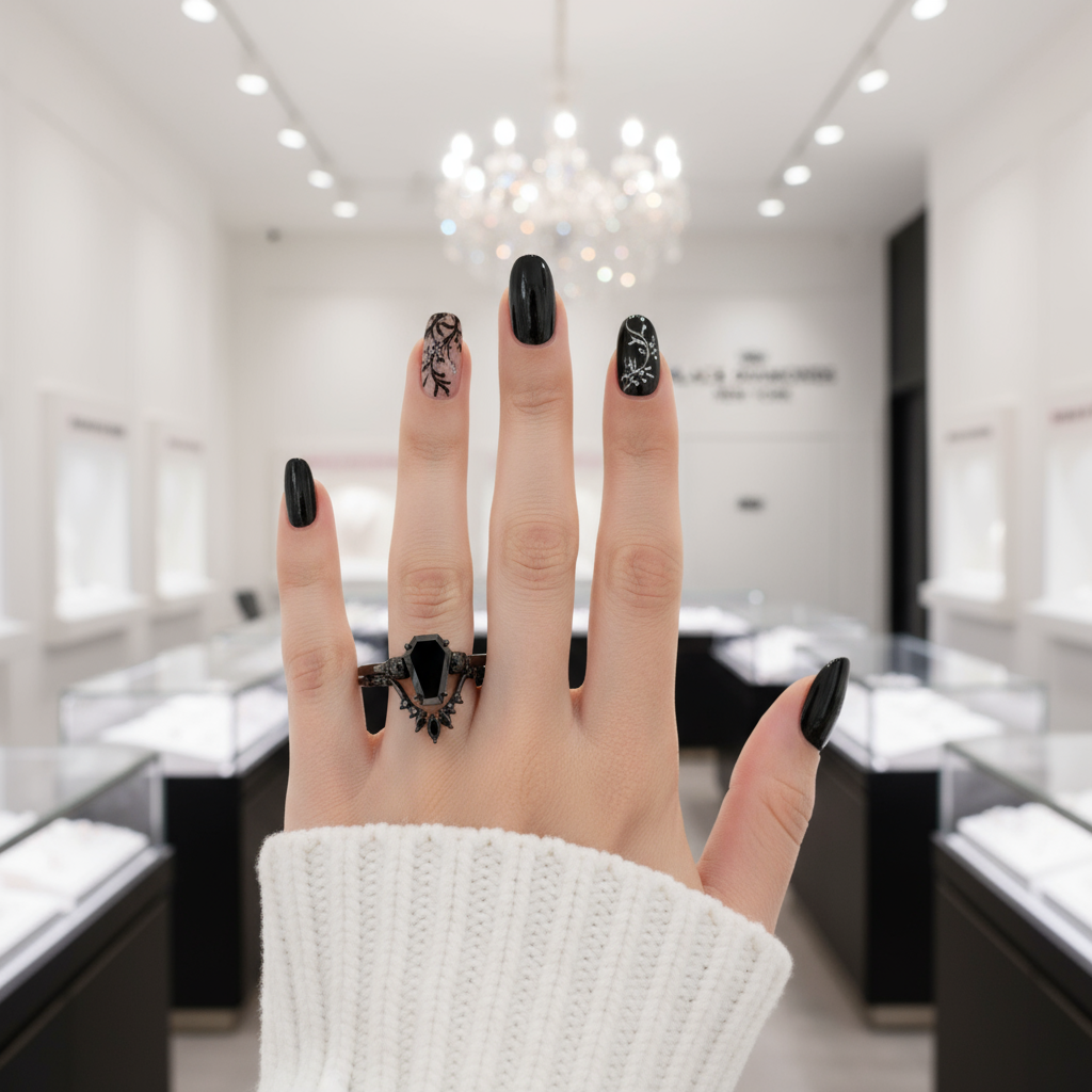 True Love Rings- 14k White Gold Limited Coffin Cut Diamond Option Rings