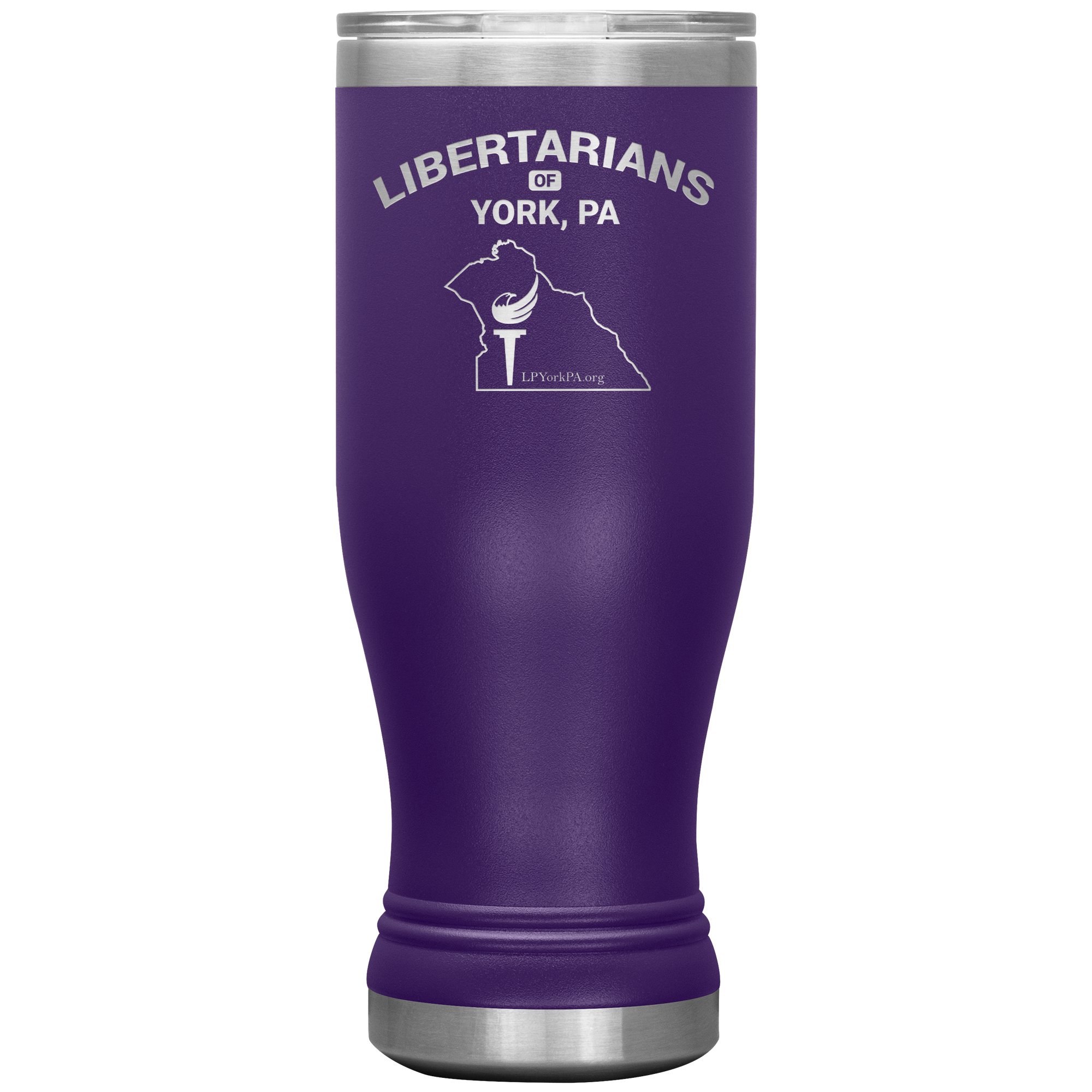 Libertarians of York PA Vaccuum Tumbler
