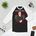 Ludwig von Mises - Austrian Economics Machine 3/4 sleeve raglan shirt