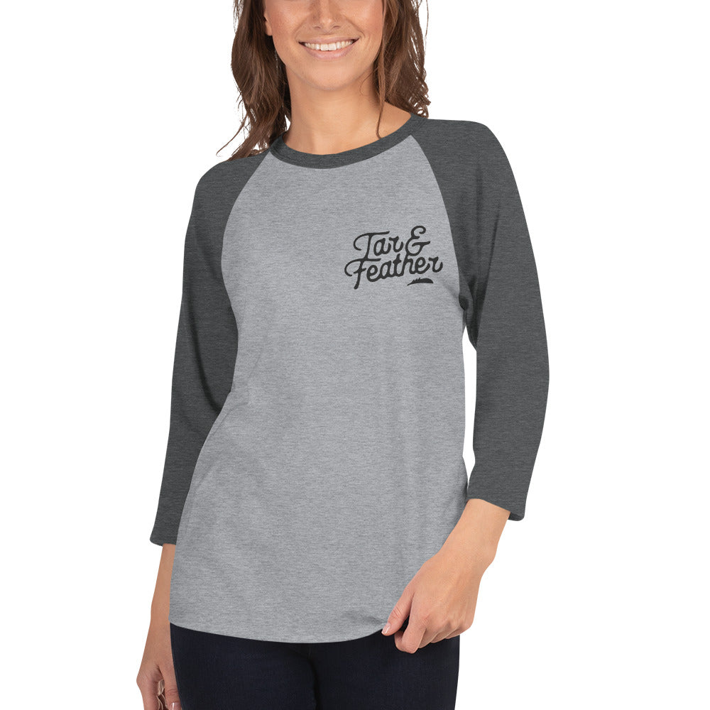 Tar and Feather 3/4 sleeve raglan shirt