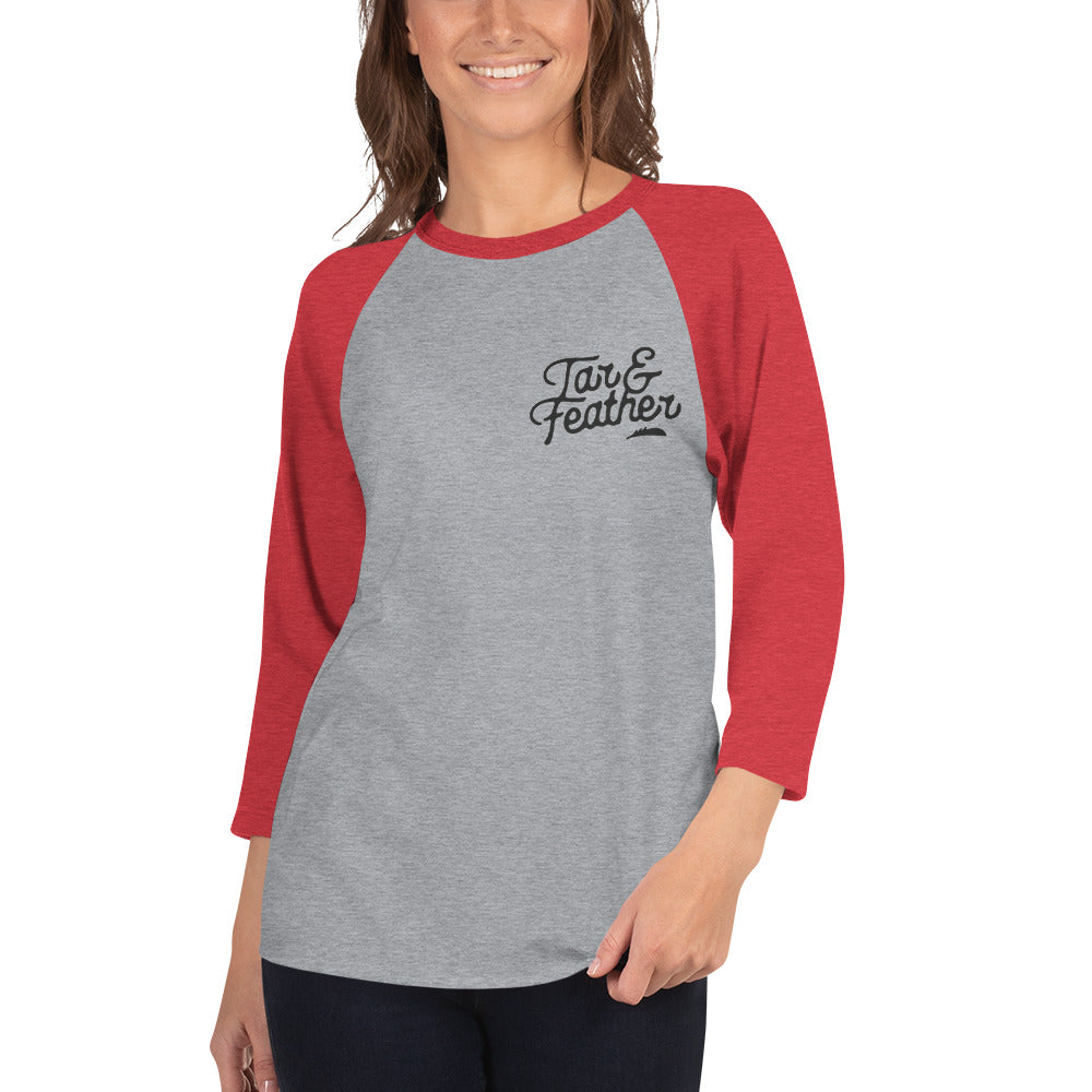 Tar and Feather 3/4 sleeve raglan shirt