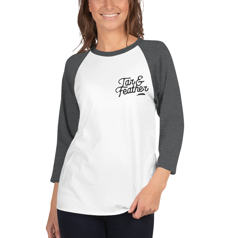 Tar and Feather 3/4 sleeve raglan shirt