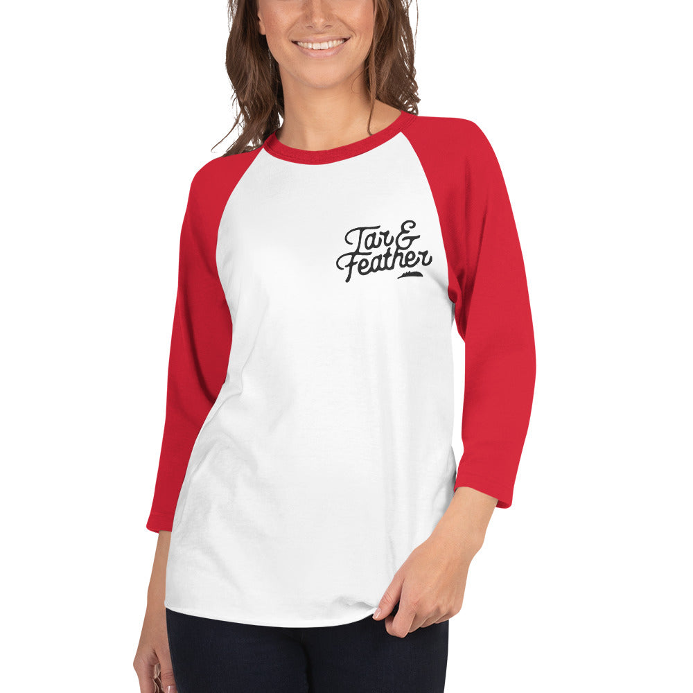 Tar and Feather 3/4 sleeve raglan shirt