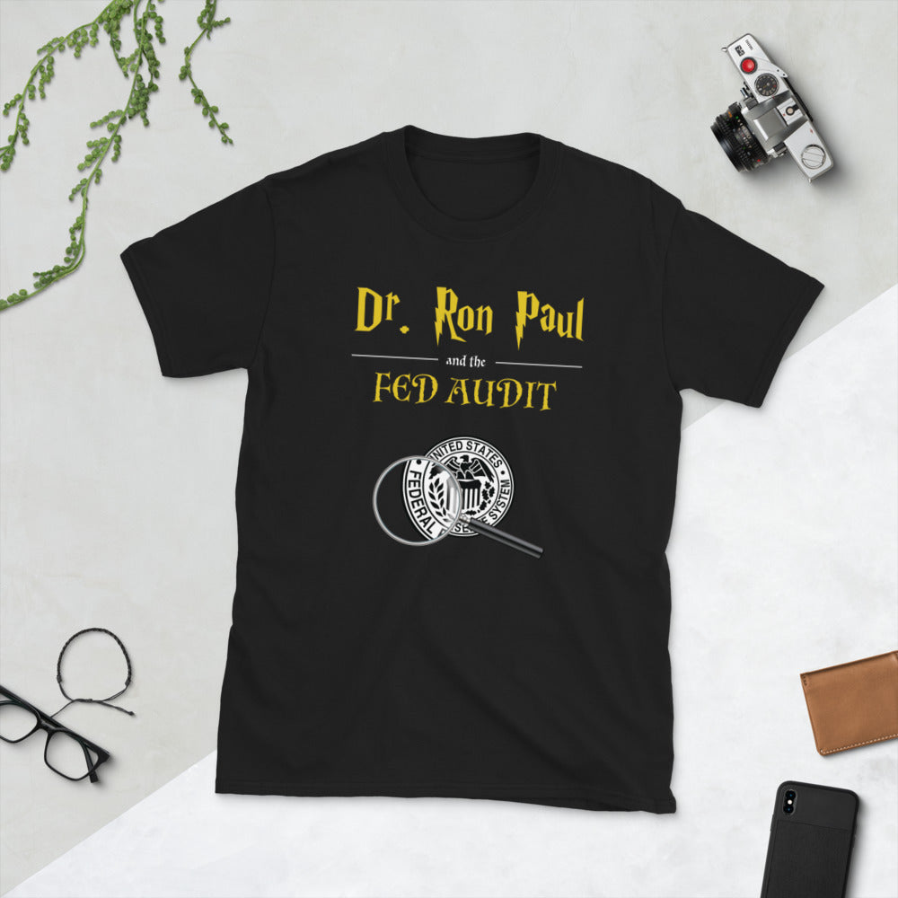 Dr. Ron Paul and The Fed Audit LPC Short-Sleeve Unisex T-Shirt
