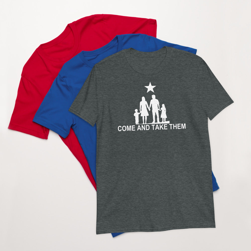 Come and Take them Anti-War Short-Sleeve Unisex T-Shirt