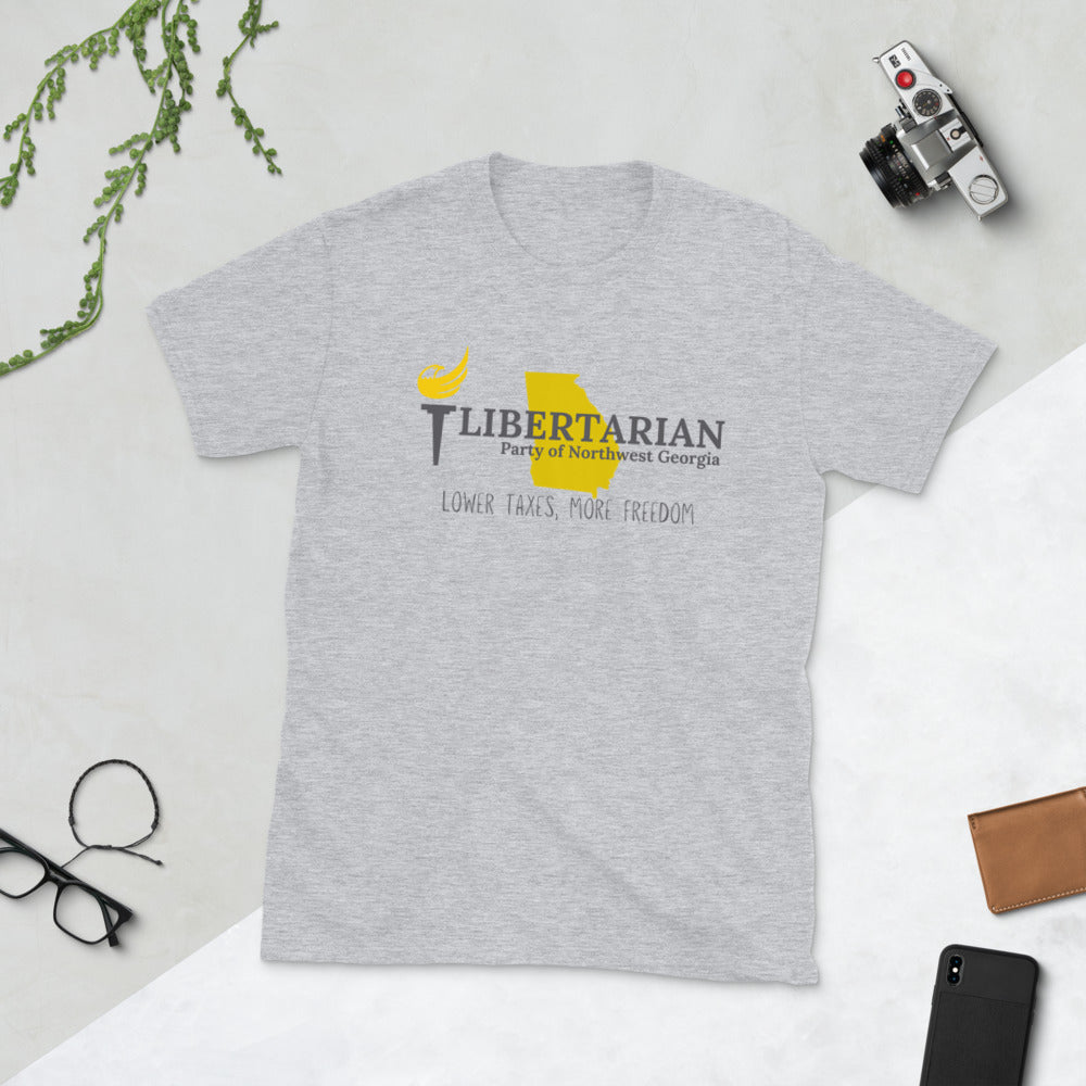 Libertarian Party of Northwest Georgia Short-Sleeve Unisex T-Shirt