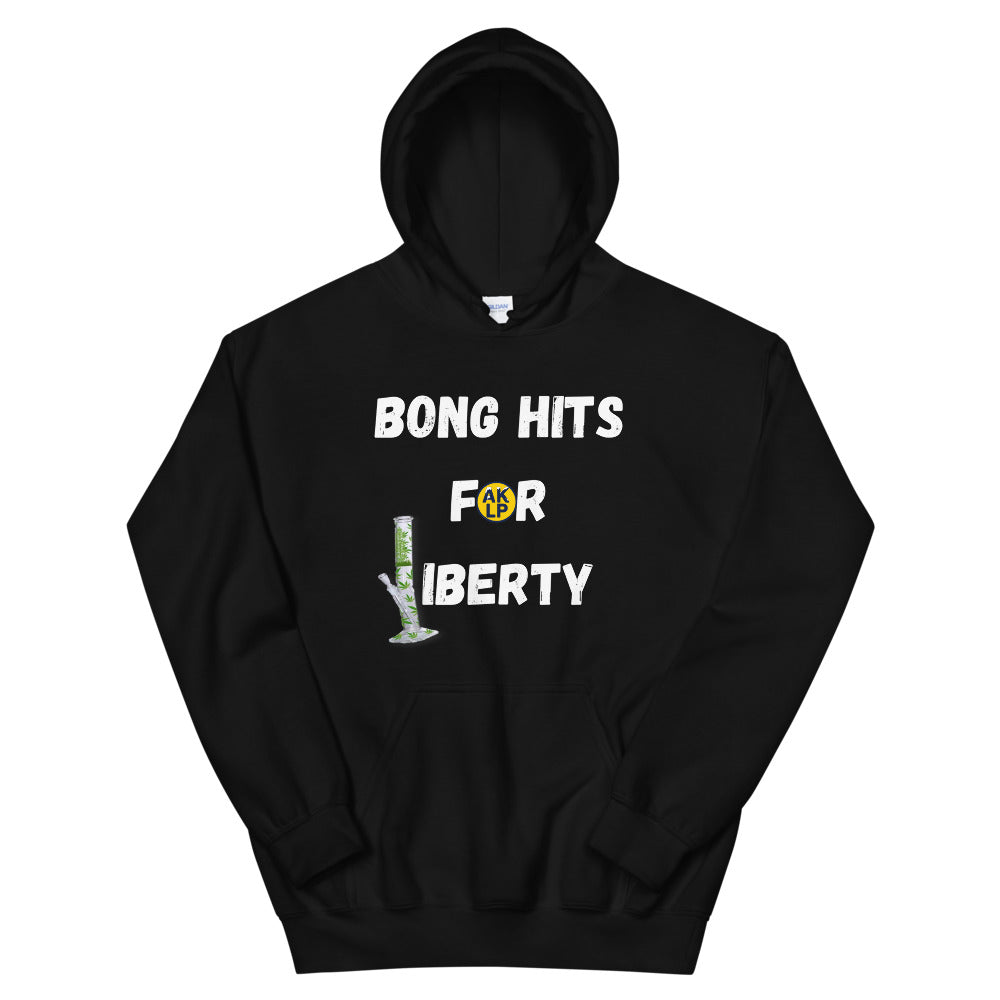 Bong Hits for Liberty Alaska LP Unisex Hoodie