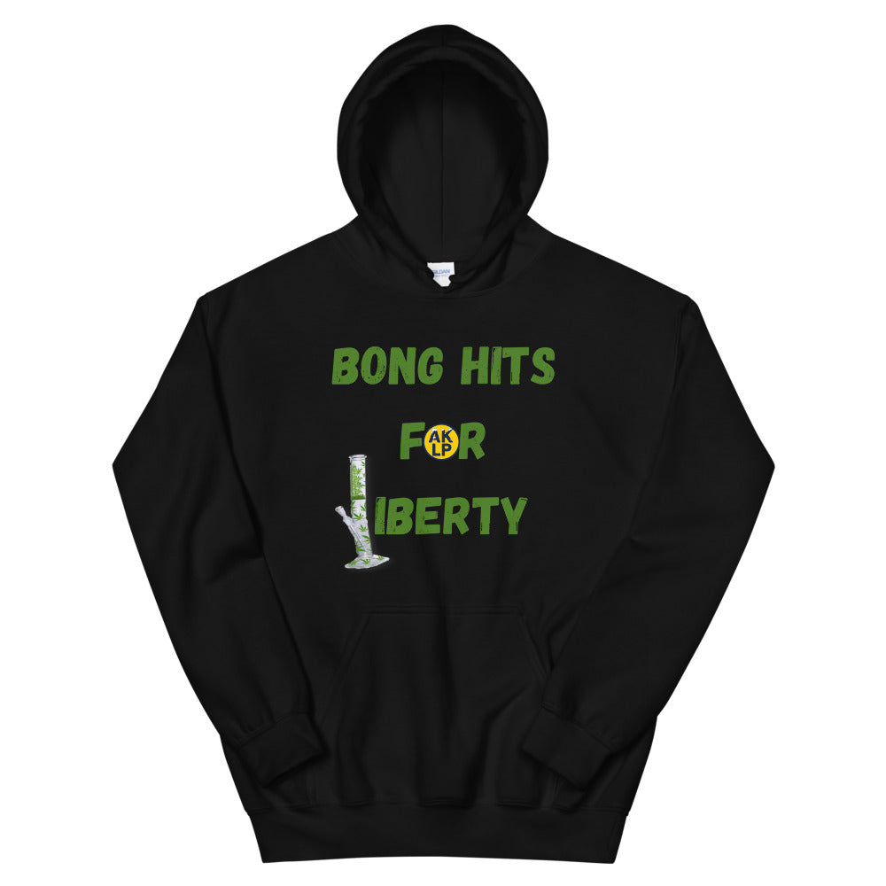 Bong Hits for Liberty Alaska LP Unisex Hoodie