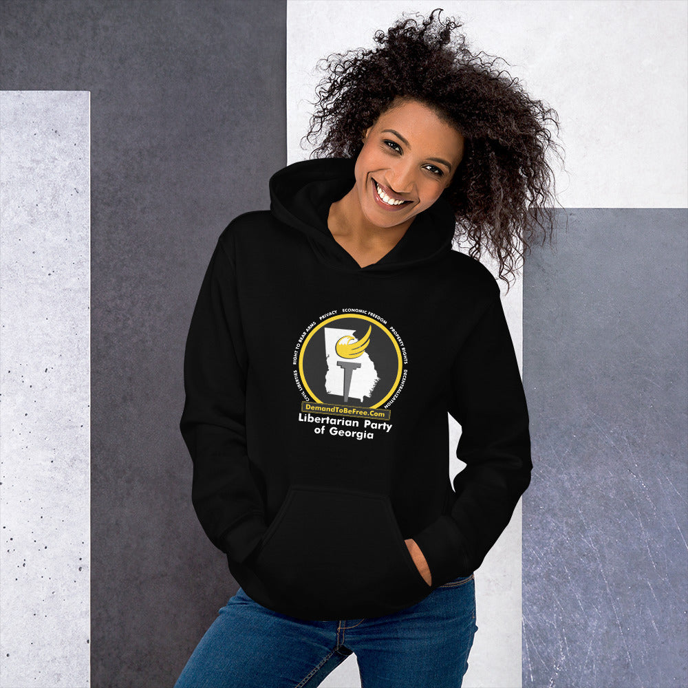 Libertarian Party of Georgia Unisex Hoodie