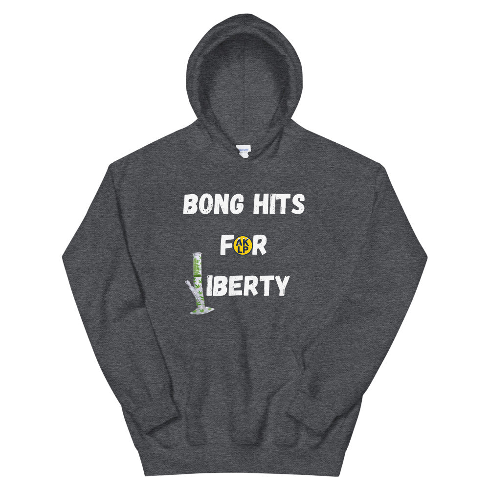 Bong Hits for Liberty Alaska LP Unisex Hoodie