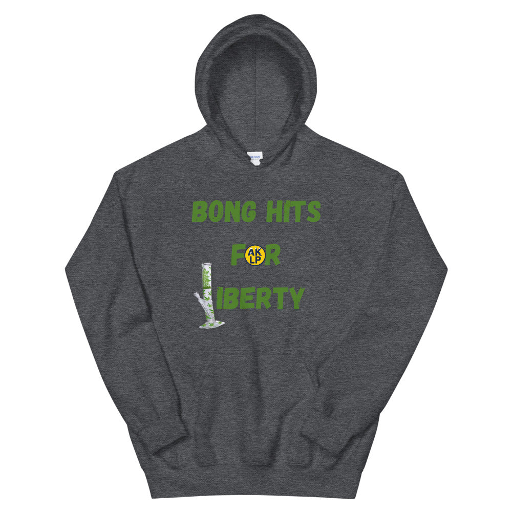 Bong Hits for Liberty Alaska LP Unisex Hoodie