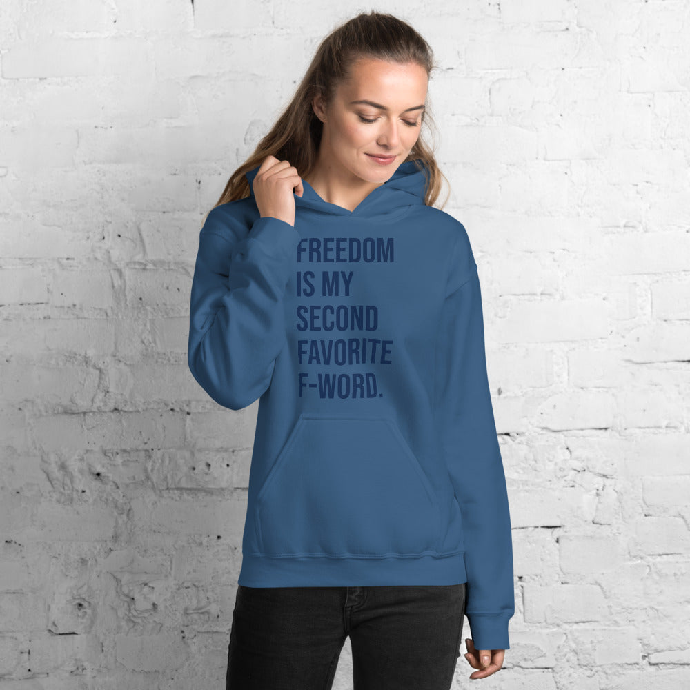 F-Word (Blue) Unisex Hoodie