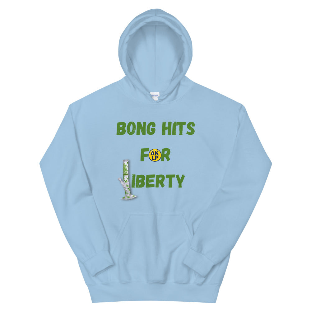 Bong Hits for Liberty Alaska LP Unisex Hoodie