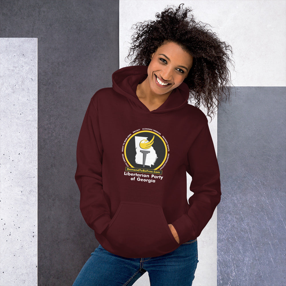 Libertarian Party of Georgia Unisex Hoodie