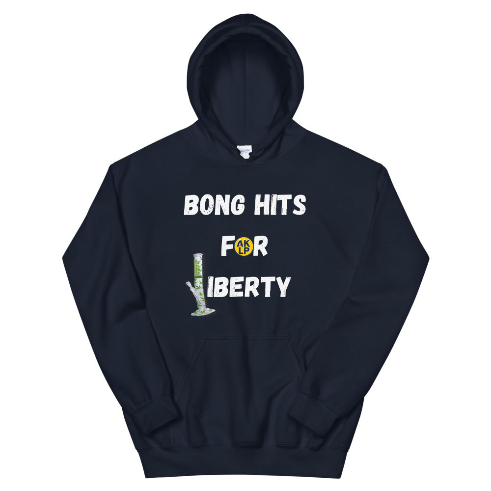 Bong Hits for Liberty Alaska LP Unisex Hoodie