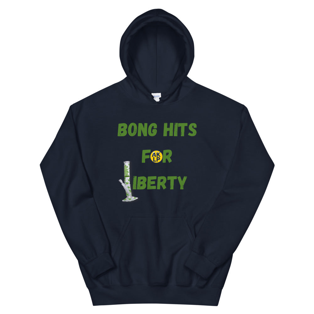 Bong Hits for Liberty Alaska LP Unisex Hoodie