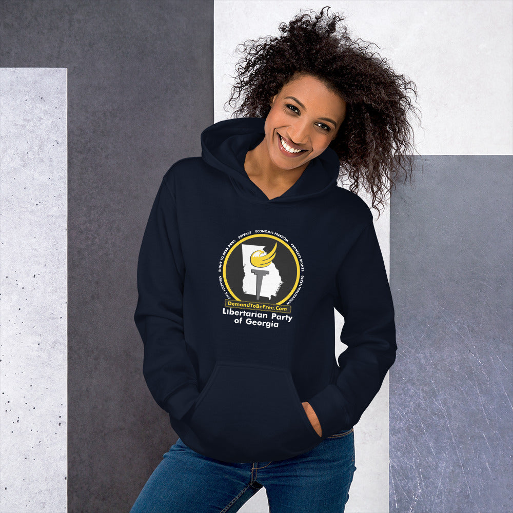 Libertarian Party of Georgia Unisex Hoodie