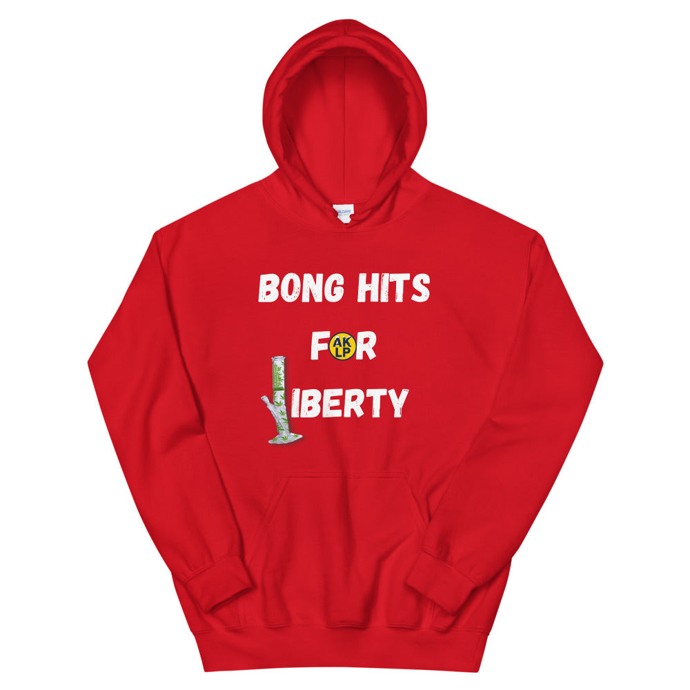 Bong Hits for Liberty Alaska LP Unisex Hoodie