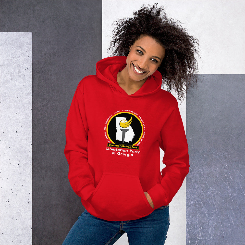 Libertarian Party of Georgia Unisex Hoodie