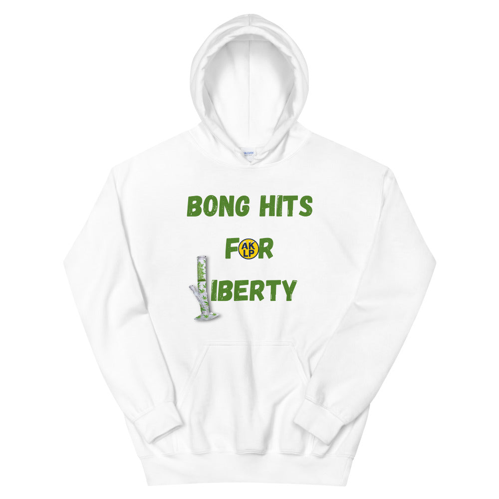 Bong Hits for Liberty Alaska LP Unisex Hoodie