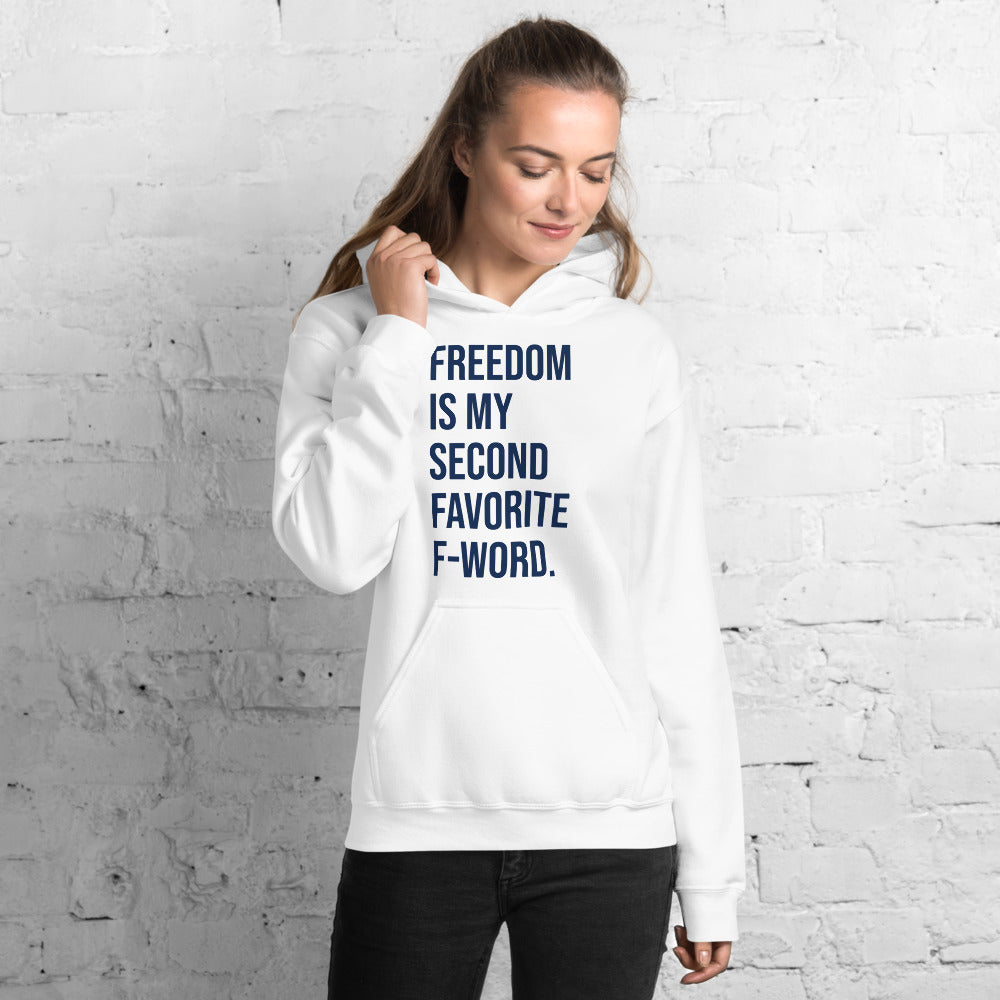 F-Word (Blue) Unisex Hoodie