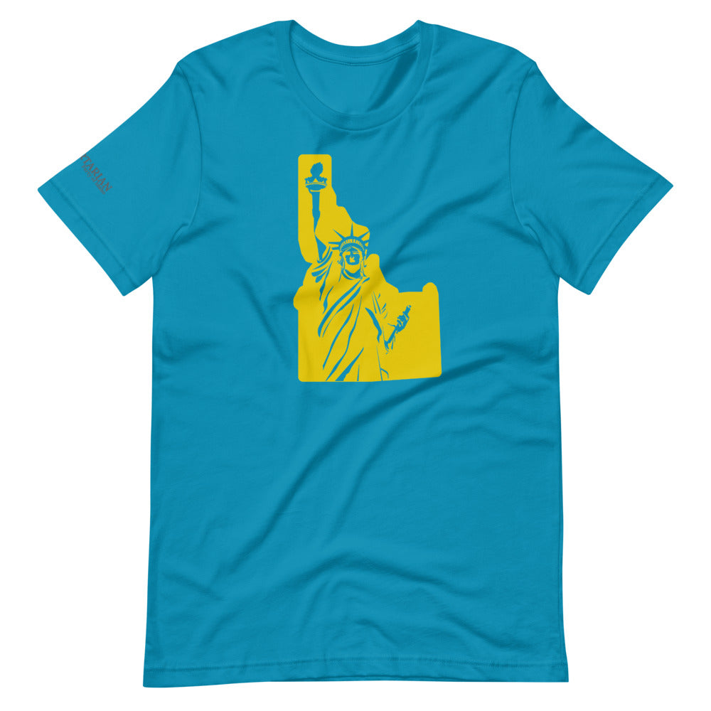 Lady Liberty Idaho Short-Sleeve Unisex T-Shirt