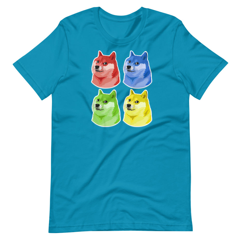 Doge Coin Short-Sleeve Unisex T-Shirt
