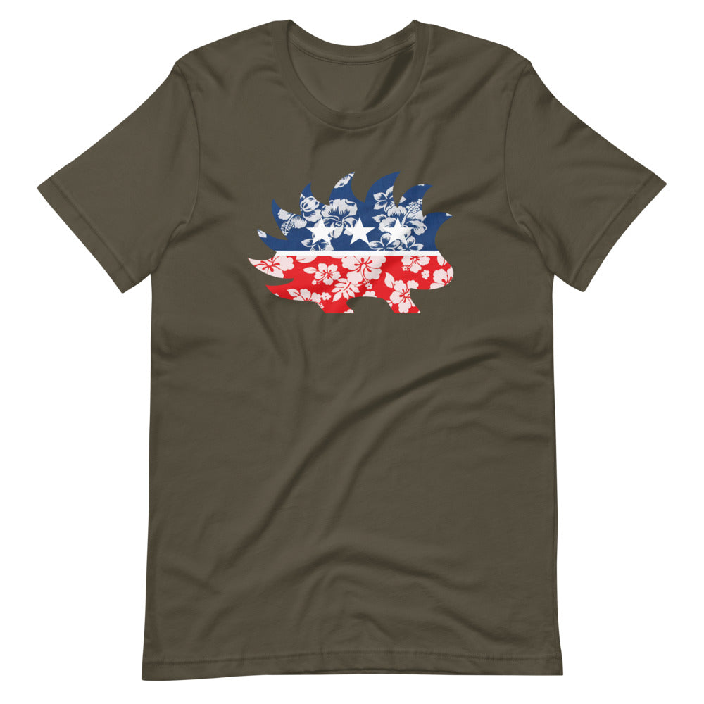 Hawaiian Porcupine Short-Sleeve Unisex T-Shirt