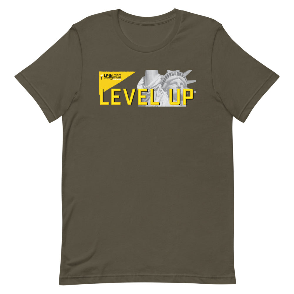 Level Up for Liberty LP Indiana Short-Sleeve Unisex T-Shirt