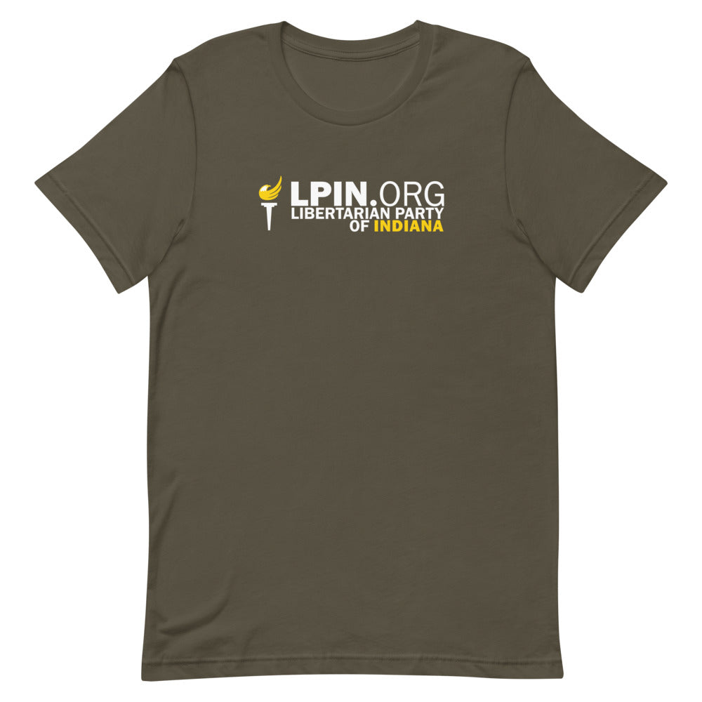 Libertarian Party of Indiana Short-Sleeve Unisex T-Shirt