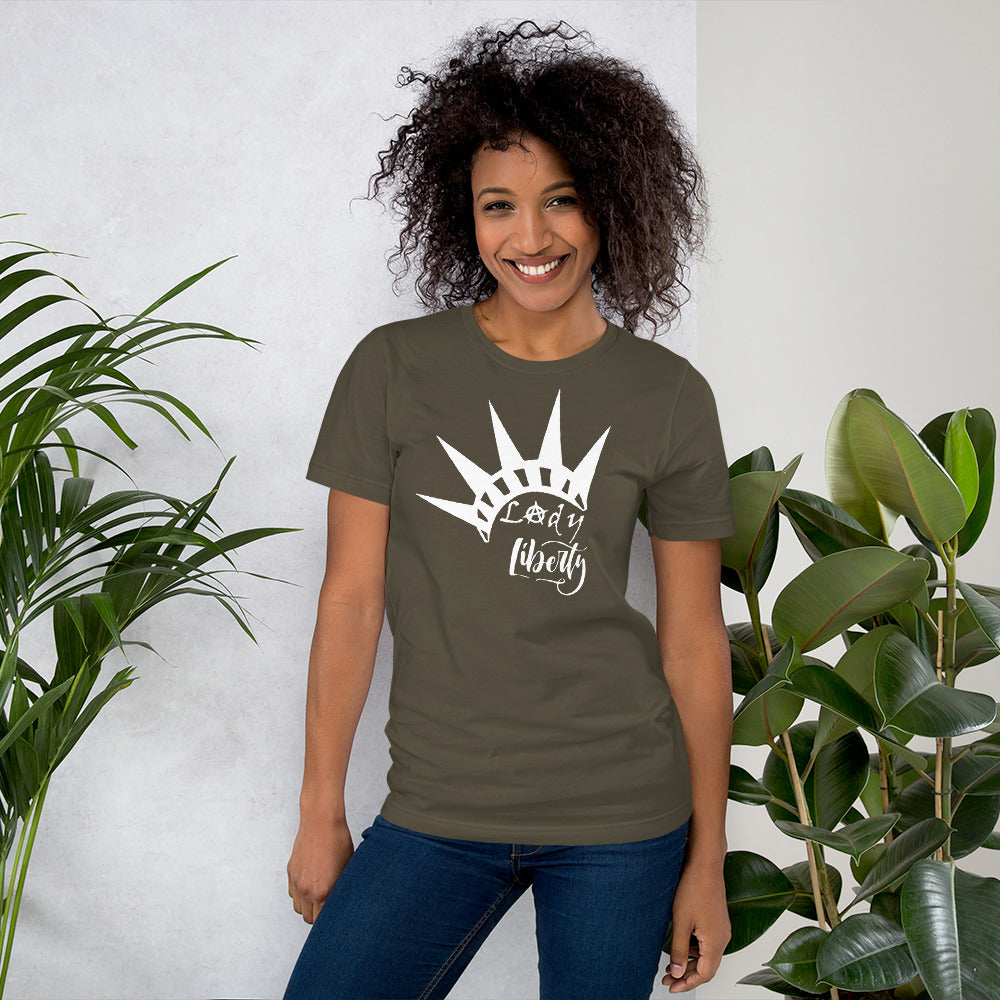 Lady Liberty Short-Sleeve Unisex T-Shirt