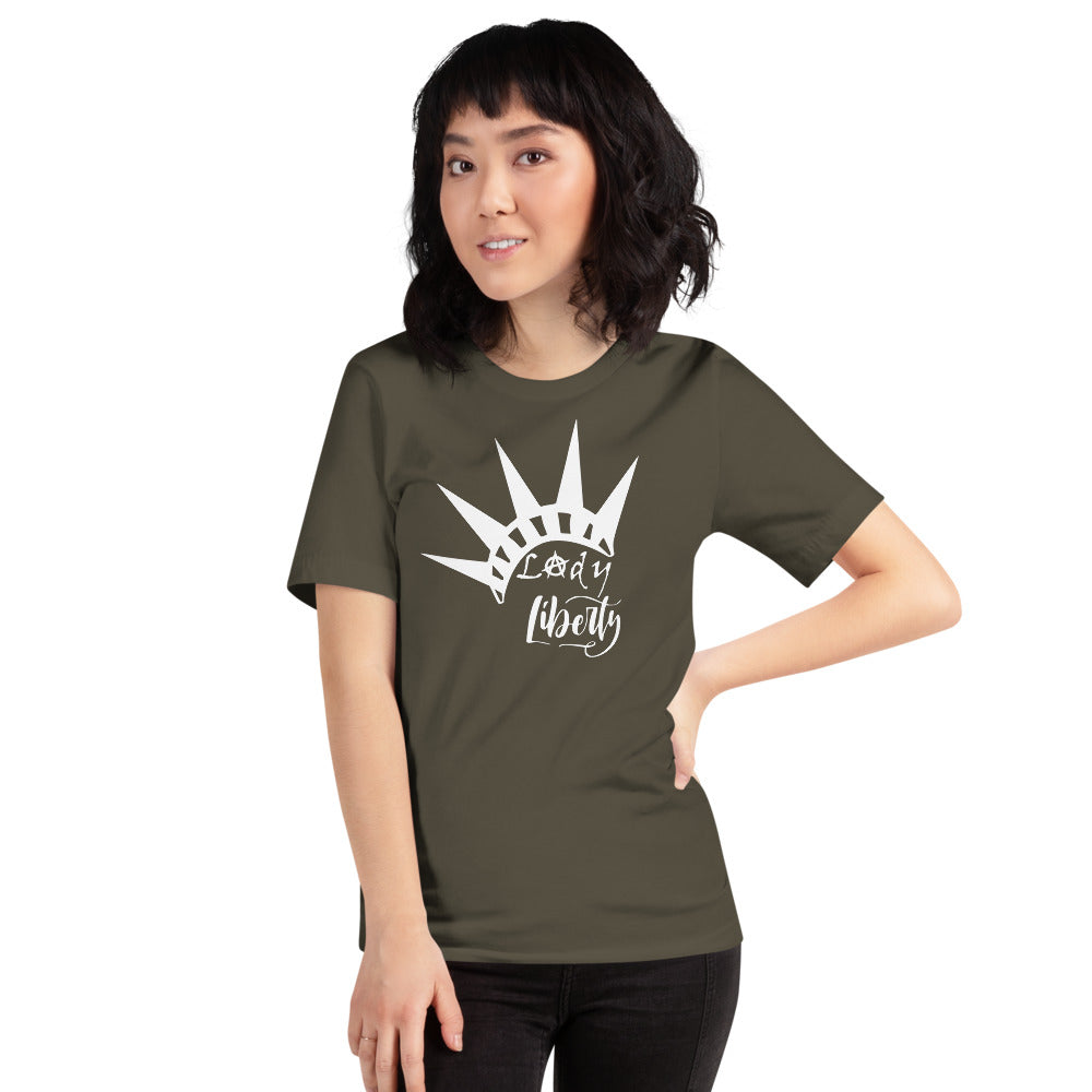 Lady Liberty Short-Sleeve Unisex T-Shirt