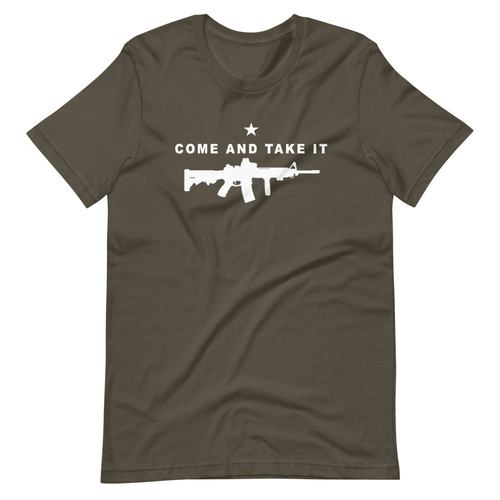 Come and Take it AR Short-Sleeve Unisex T-Shirt