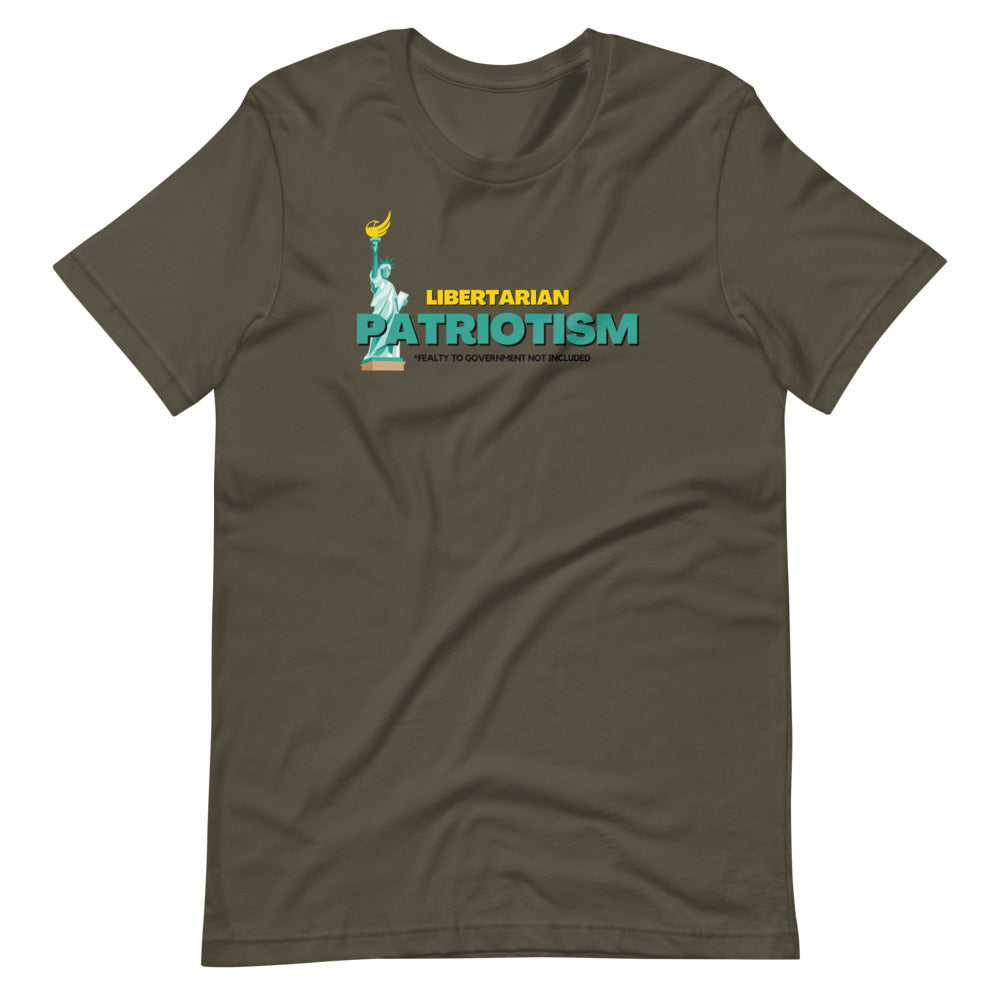 Libertarian Patriotism Alaska LP Short-Sleeve Unisex T-Shirt