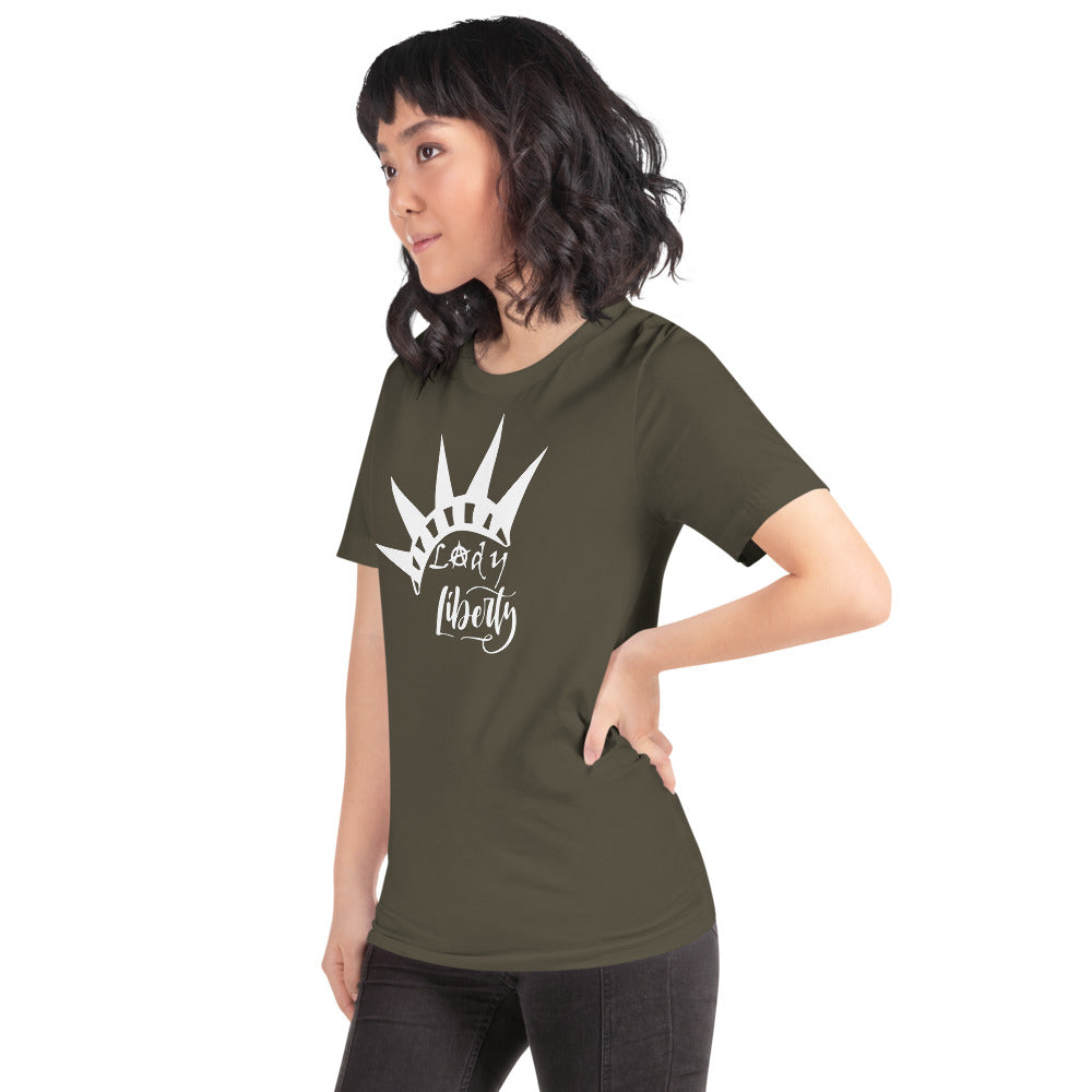 Lady Liberty Short-Sleeve Unisex T-Shirt