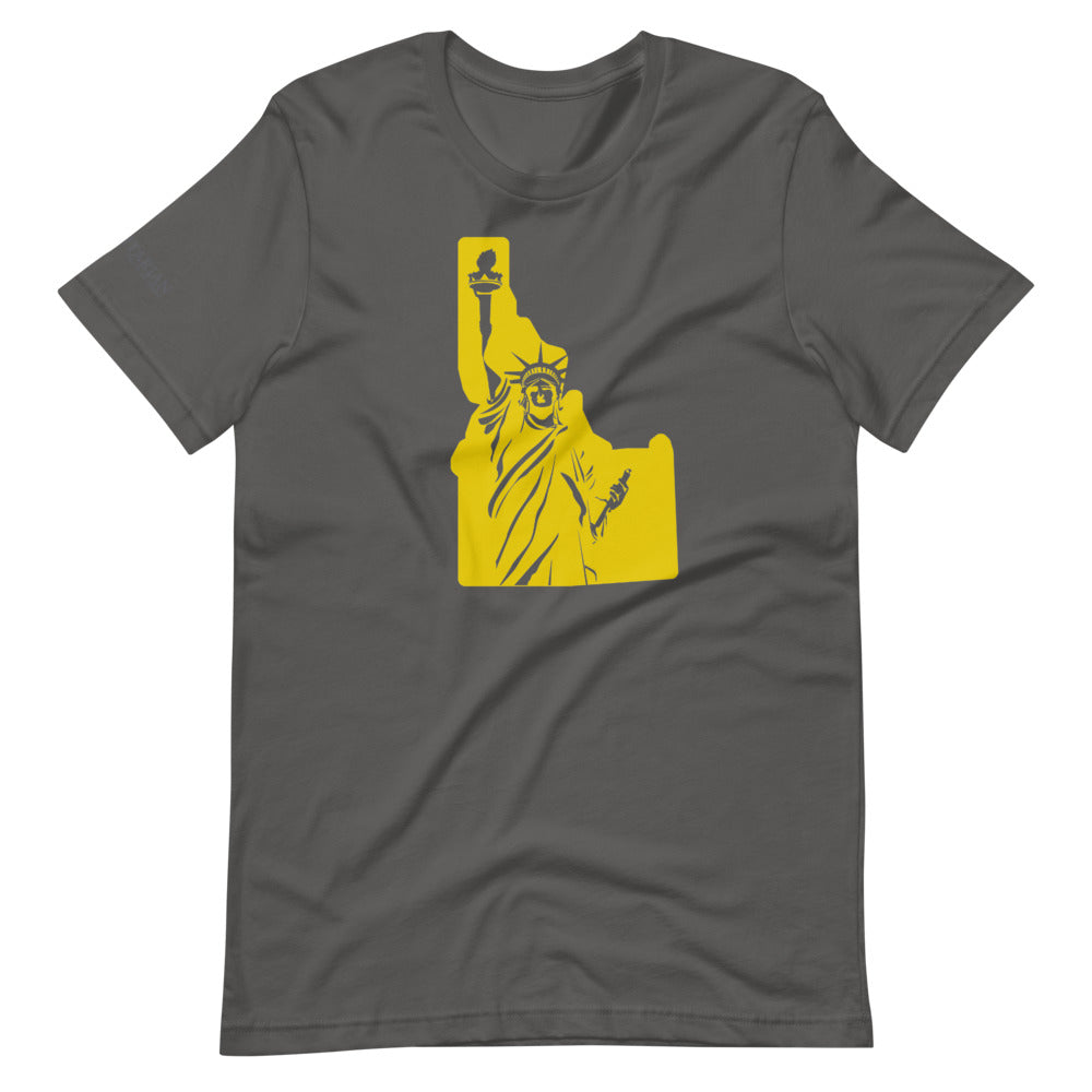 Lady Liberty Idaho Short-Sleeve Unisex T-Shirt