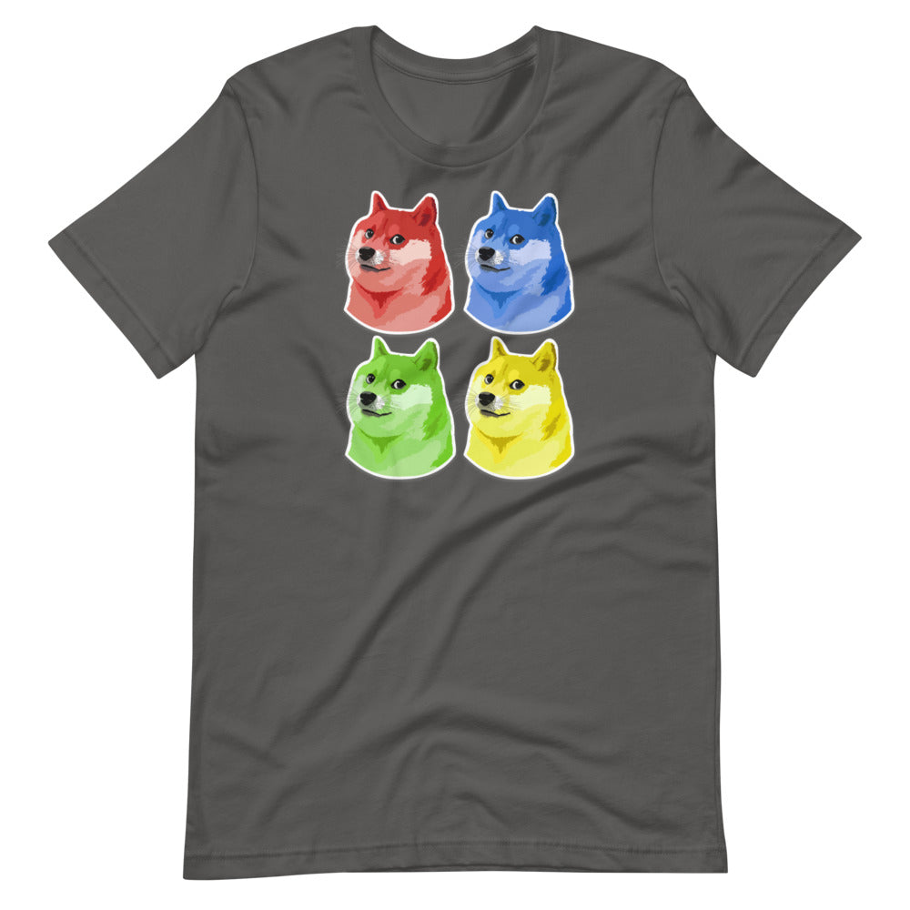 Doge Coin Short-Sleeve Unisex T-Shirt