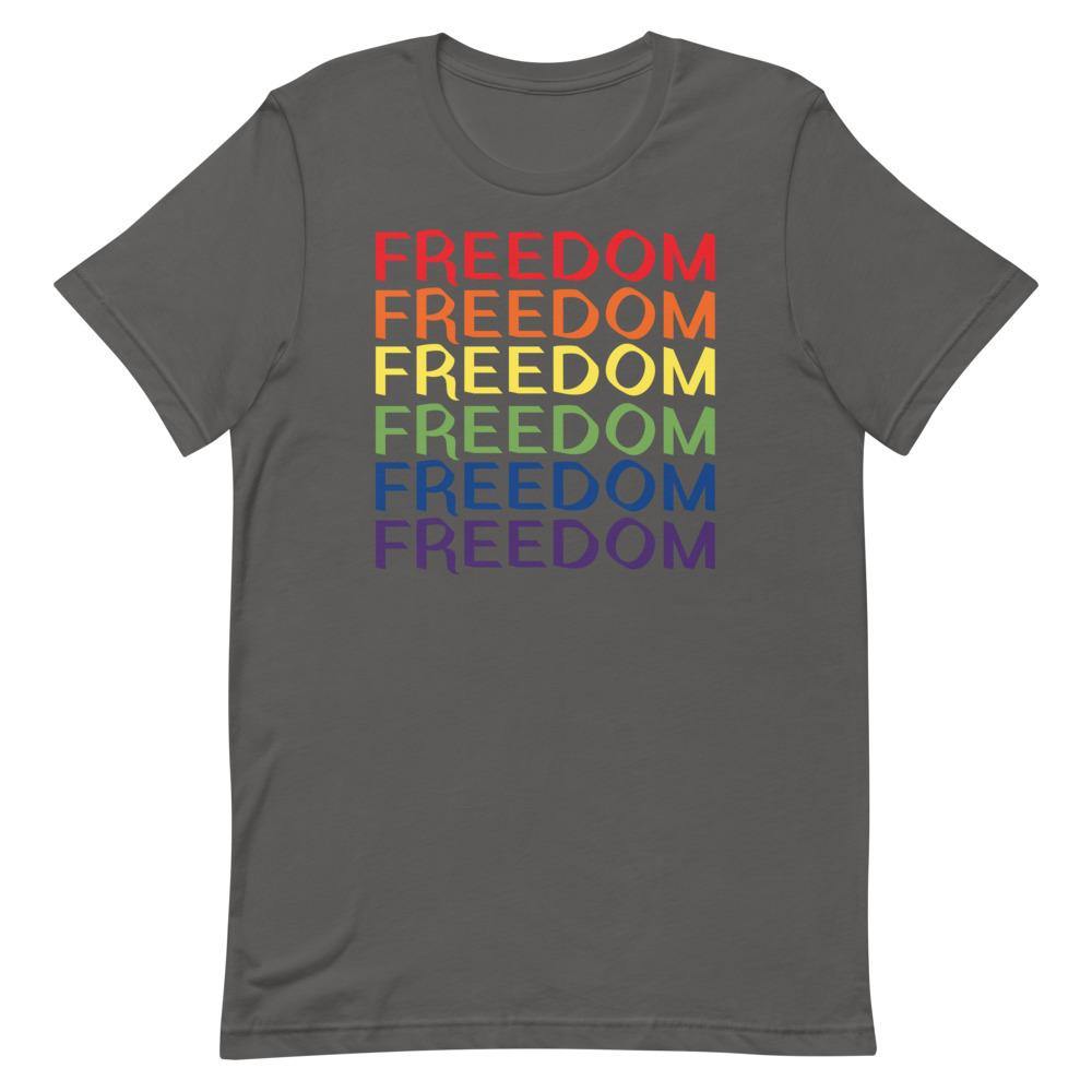 FREEDOM (LGBTQ PRIDE) Short-Sleeve Unisex T-Shirt