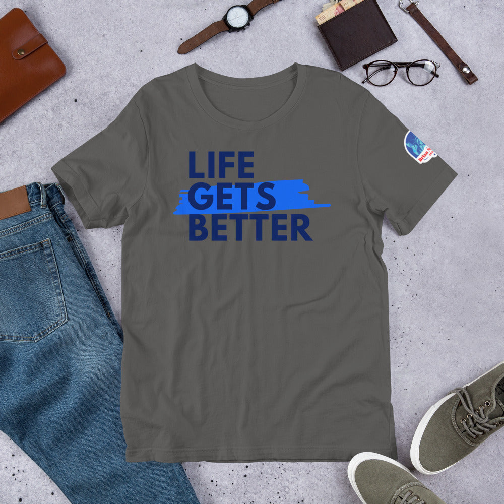 Life Gets Better (The Brian Nichols Show) Short-Sleeve Unisex T-Shirt