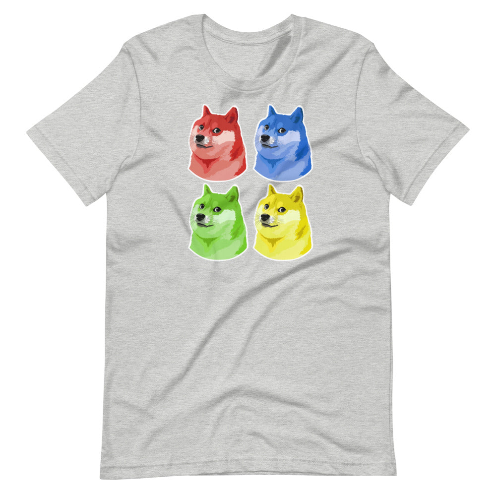 Doge Coin Short-Sleeve Unisex T-Shirt