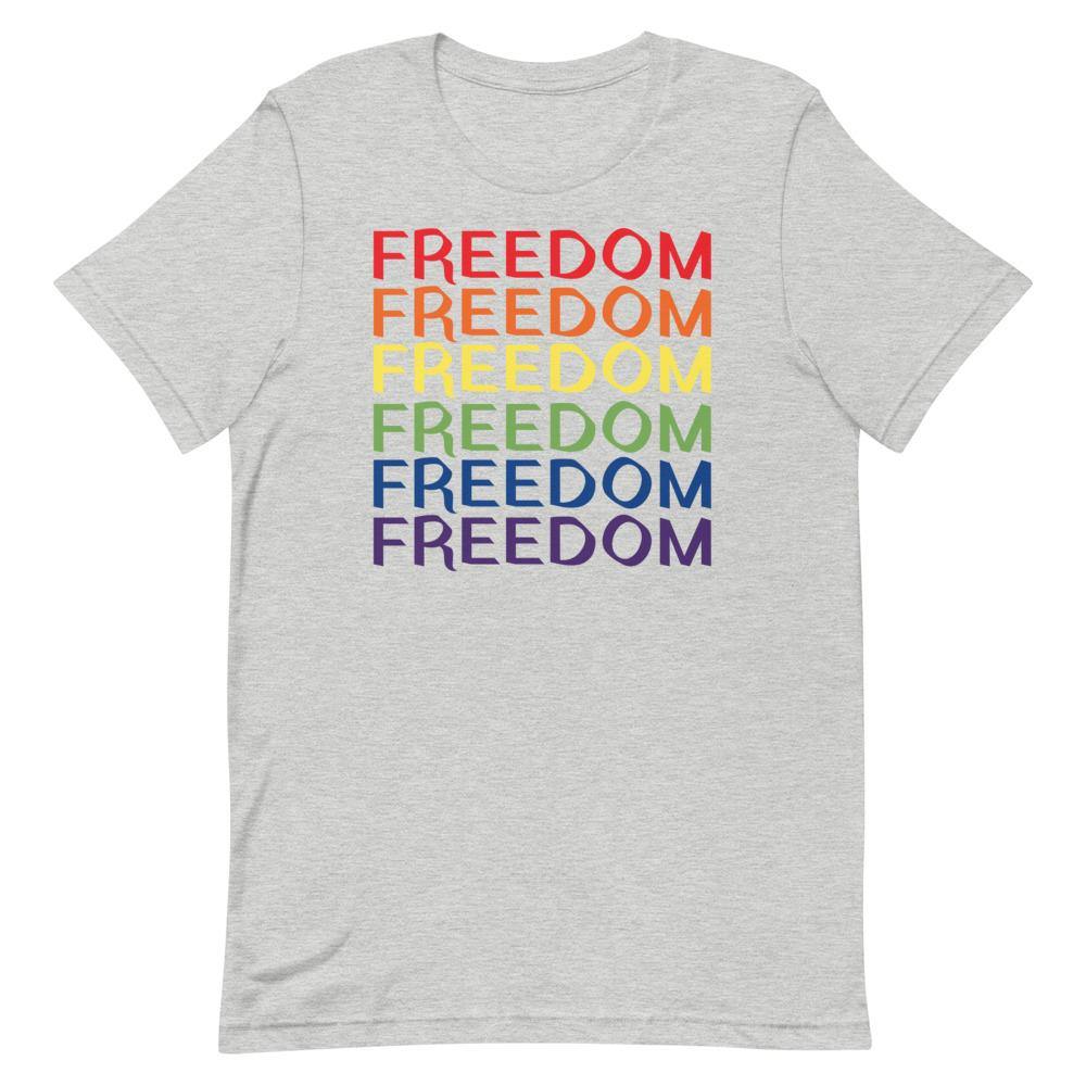 FREEDOM (LGBTQ PRIDE) Short-Sleeve Unisex T-Shirt