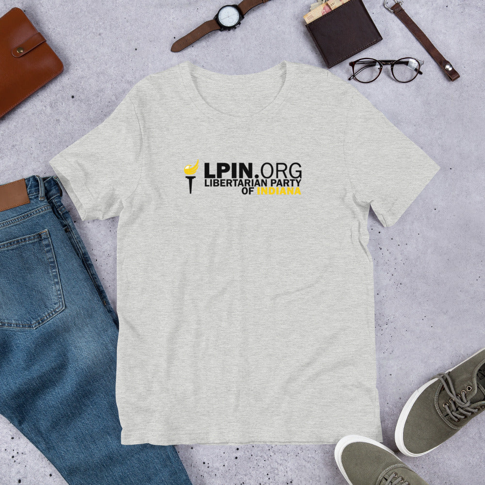 Libertarian Party of Indiana Short-Sleeve Unisex T-Shirt