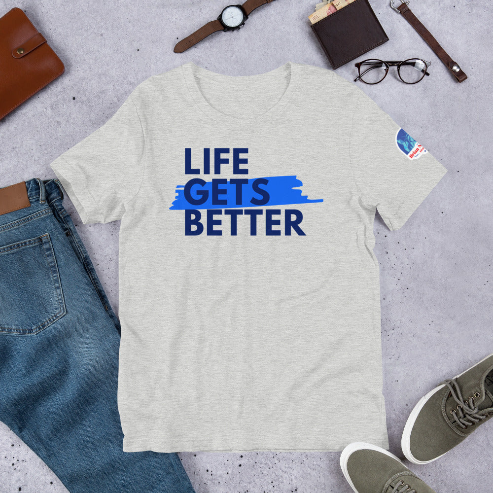 Life Gets Better (The Brian Nichols Show) Short-Sleeve Unisex T-Shirt