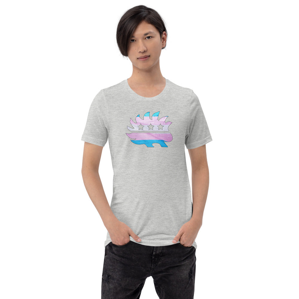 LGBTQ+ Porcupine Short-Sleeve Unisex T-Shirt
